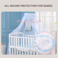 Universal Netting Mosquito Net Foldable Infant Canopy Round Bed Canopy Mosquito Net For Baby Summer Baby Crib Net Crib Dome. 