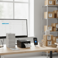 Multifunctional Label + POS Receipt Printer USB + Bluetooth Connectivity Perfect for 4x6, 3x4, 2x3 Inch Daraz, Steadfast Shipping Labels Printing Barcode Label Maker Compatible with PCs, Laptops, Smartphones Direct Thermal Printing Tech - Nadra.