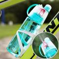 New Spray Water Bottle For Drinking Sports Water Bottle Cycling Bpa Free 600ML For Gym Cycling Running Yoga Climbing Hiking Trending Product. 
