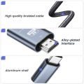 NIERBO USB C to HDMI Cable 4K@30Hz 6.6 FT Ultra High Definition USB Type C HDMI Converter for Home Office. 