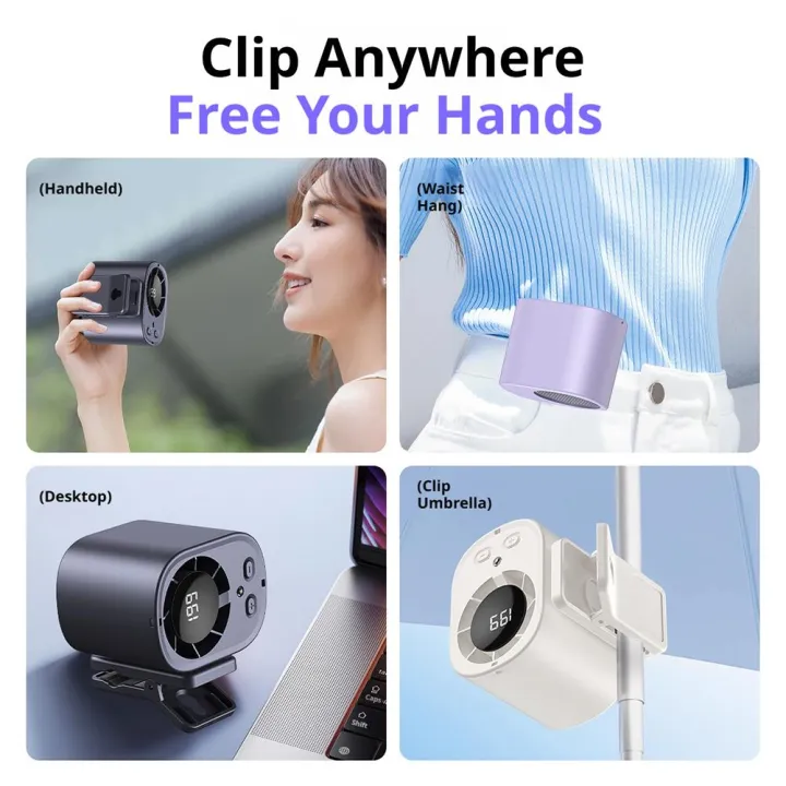 Mini%20Clip-On%20Car%20Fan%20With%20Temperature%20Display%20Summer%20Cooling%20USB%20Rechargeable%20Fan%20For%20Car%20Sun%20Visor%20White%20Gray%20Purple%20-%20Image%205