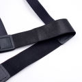 Men's Shirt Stays Adjustable Elastic Shirt Tuckers Garters Shirt Holders with Non-Slip Locking Clamps for Police Military-Black. 