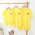 Summer 2025 Cotton Baby Mom Dad T Shirts Tops Fashion Family Matching Outfits Daddy Mommy And Daughter Son Matching Clothes.