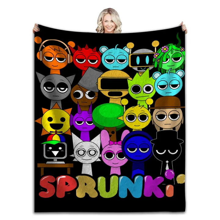 Sprunki%20Incredibox%20Game%20Soft%20Fuzzy%20Plush%20Throw%20Blanket%20for%20Couch%20Bed%20Multi-Sized%20Napping%20Bedspread%20All%20Seasons%20Comforter%20-%20Image%203