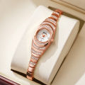 Elegant Women Watches Fashion Rhinestone Ladies Quartz Watch Bracelet Wristwatches Reloj Mujer（Without Box）. 