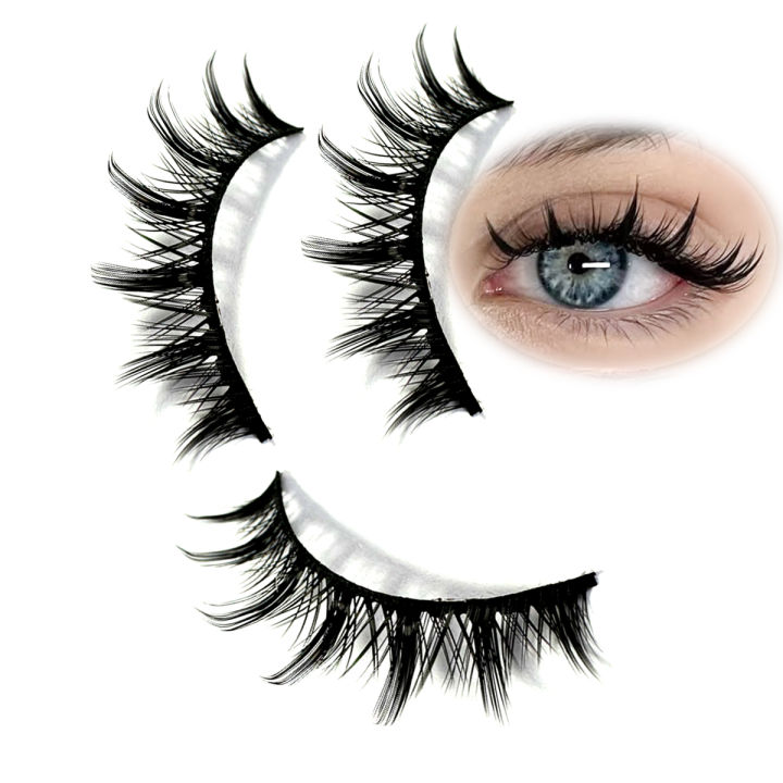 Eyelashes%2010%20Pairs%20Mange%20Lashes%203D%20Cat%20Eye%20Lashes%20Faux%20Mink%20Lashes%20Natural%20Fluffy%20False%20Eyelashes%20Wispy%20Makeup%20Tools%20-%20Image%202