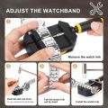 Watch Link Removal Kit Resizing Tool for Bracelet Adjustment&Replacement,Pin Remover for Sizing Strap Watch Adjuster. 