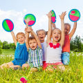 Toss and Catch Ball Set Outside Toys for Kids Ages 3-6 Outdoor Games Parent Child Interactive Sports Toys Birthday TMZ.