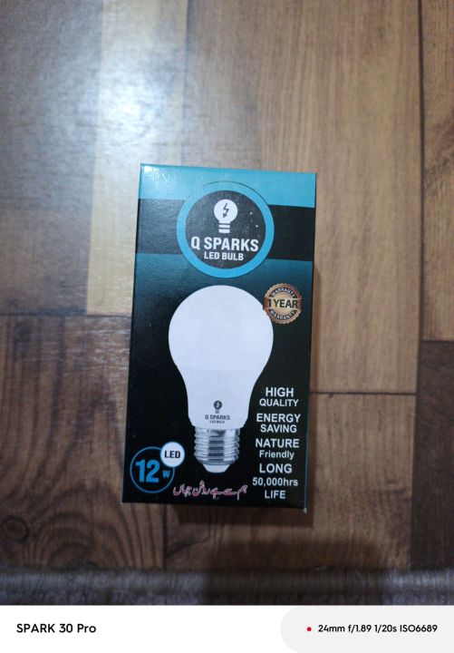 Q Spark led bulb 12 w spacial product enjoy led bulb with discountrd rates