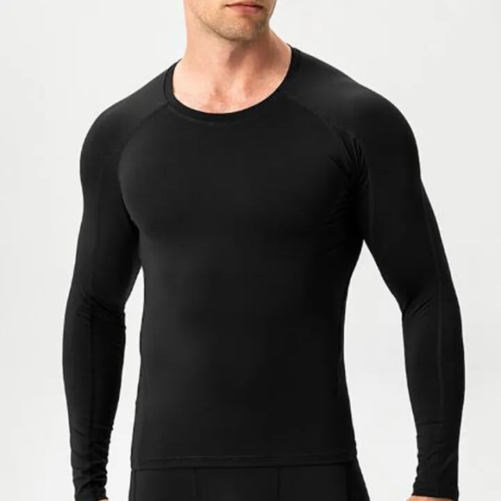 Dry%20Fit%20Men'S%20High%20Quality%20MMA%20Fitness%20Gym%20Sports%20T-Shirt%20Jogging%20Running%20Shirt%20Compression%20Breathable%20Rashguard%20Comprehensive%20-%20Image%202