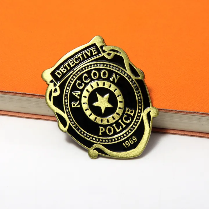 Raccoon%20Police%20Department%20Residents%20Evil%20movie%20badge%20Enamel%20Pin%20brooch%20jewelry%20Backpack%20Decorate%20-%20Image%205
