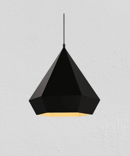 Diamond shape haning, pendant, ceiling, light