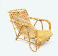 CANE Large Eazy Chair For Rest - RATTAN Handicrafted Resting chair with reclining ( Cane And Craft ). 