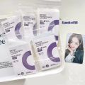 500/10PC Korea Card Sleeves HD Clear Idol Card Protective Sleeve Photcards Protector Photo Case Box for Popcorn Card Holder.