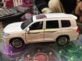 Toyota VX-R V8 Land Cruiser 1:24 XLG M923V DieCast Metal Pakistani Model Cars Collectable Alloy Luxury Toy Car 7 inch White Black die-cast vxr. 