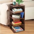 Corner Bookcase
With generous storage space on 4 open shelves, this classic reader's stand by Oakridge accents allows easy access to books, magazines and periodicals.. 