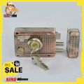 Main Gate Lock | Door Lock with 5 Keys | LT Rim Lock. 