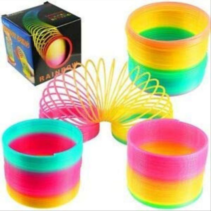 Magic Rainbow Spring Toys Colour full spring toys