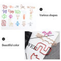 30 PCS Kawaii Paper Clips Bookmark Stationery Scrapbook gadget School supplies Office cute desk orgainzer accessories. 