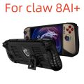 with Kickstand Handheld Case for Claw 8 AI+ Soft Shockproof Protective Cover Storage Bag Carrying Case for MSI Claw 8 AI+ 2025.
