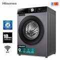 Hisens 9 Kg Fully Automatic Front Loading Inverter WiFi Washing Machine 1400 RPM WFQY9014EVJMS. 