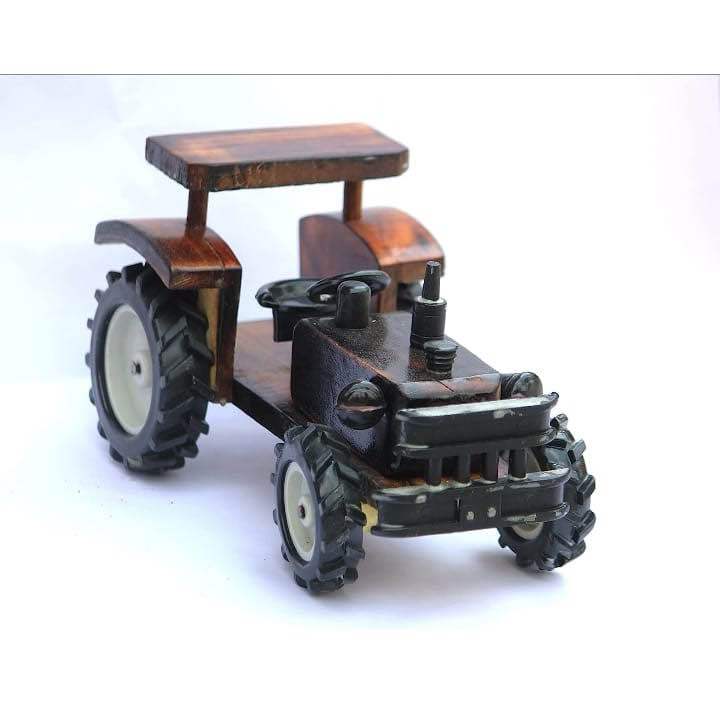 Handmade Wooden tractor
