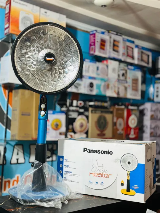 Panasonic Carbon Halogen Electric Heater – 450W/900W | 180° Oscillating ...