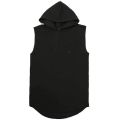 New Men’s Cotton Soft Sleeveless Workout Hoodie. 