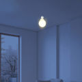 1:87 Scale Model Warm White LED Street Lamp Posts, Dollhouse Ceiling Decor; Miniature Wall Lighting.