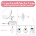 1Pc Flange Breast Pump Parts Compatible with Spectra S1 S2 9 Plus, Not Original Accessories, Replacement Pump Parts. 