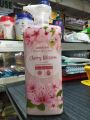 Cherry Blossom scented cream body wash, softeningand moisturising. 