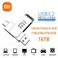 Xiaomi 16TB USB 3.2 Flash Drive Large Capacity High Speed Transfer Metal Flash Pen Drive Waterproof Portable Memoria Stick. 