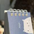 Mini Spiral Pocket Diary ‘Am I Fat?’ – 9 cm x 5.3 cm | Matte Card Cover | 60 Blank Pages. 