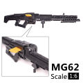 1/6 Scale Assemble MG62 Fit 12 Action Figures MG Gundam Model.