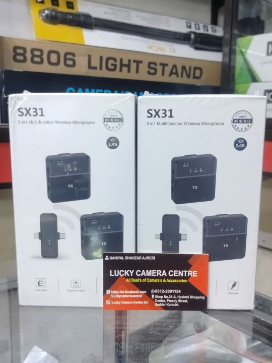 SX31%20Dual%20Wireless%20Microphone%20%7C%20For%20IPhone%20'%20Type%20c%20'%20Android%208600%20'%20Dslr%20Camera%20-%20Image%203