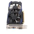 Computer Graphics Card 4GB Graphics Card Lower Working Temperature High Efficiency Low Noise ABS for Dual Fan Desktop Computer. 