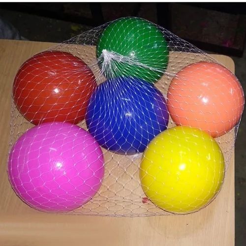 LDPE Multicolour Round Plastic Ball
