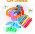 LED Stretch Tubes | Glow in Dark Pop Tubes | Sensory Stress Relief Fidget Toy for Kids & Adults Bright LED Lights – Glow in the dark with colorful LED lights for extra fun.. 