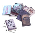 1/12 Dollhouse Mini Retro Books Model Dollhouse Study Room Decoration Toys Dolls House Micro Scene Construction Props. 