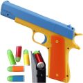 Children's Toy Pistol, Colt 1911, EVA Soft Bullet Fired Shell, Outdoor Sports CS Boy Games, Christmas Gifts. 