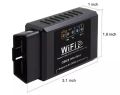 Elm327 Wi-fi OBD2 V1.5 Diagnostic Car Auto Scanner With Best Chip Elm 327 Wifi OBD Suitable For IOS Android/iPhone Windows. 