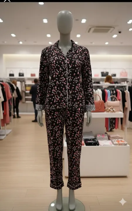 Short%20sleeve%20%20soft%20sleepwear%20for%20women%20-%20Image%203