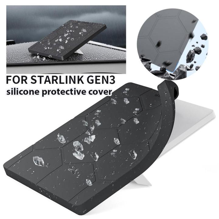 For%20Starlink%20GEN%203%20Accessories%20Shockproof%20Protective%20Case%20Silicone%20Antenna%20Protective%20Cover%20Anti%20Scratch%20For%20Starlink%20GEN%203%20Prot%20-%20Image%203