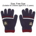 Kids Gloves Winter Full Finger Gloves Knitted Soft Children Mittens 6-12Y Boys Girls Gloves Thick Keep Warm Autumn Glove. 