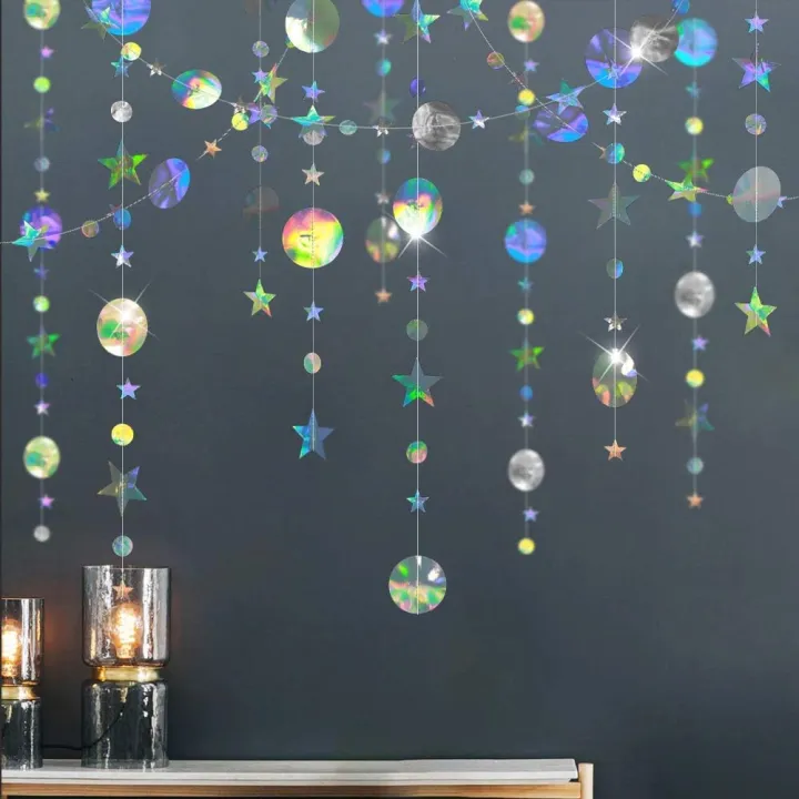 4M%20Cheerland%20Iridescent%20Star%20Garland%20Decorations%20%20Birthday%20Streamer%20Ramadan%20Eid%20Banner%20Baby%20Shower%20Wedding%20Backdrop%20-%20Image%206