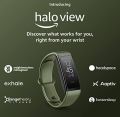 AMAZON HALO VIEW FITNESS BAND SMART WATCH Sage Green S/M LIKE NEW OPENED AND DAMAGED BOX. 