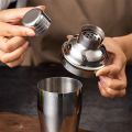 350/550/750ml Stainless Steel Cocktail Shaker Mixer Wine Martini Shaker Wine Shaker Boston Bartender Drink Bar Accessories Tools.