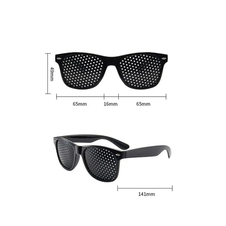 Men%20And%20Women%20Improving%20Vision%20Anti%20Myopia%20Astigmatism%20Glasses%20With%20Holes%20For%20Correcting%20Fatigue%20Pinhole%20Glasses%20-%20Image%204