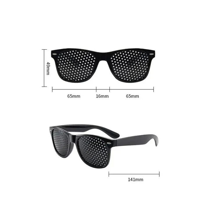 3%20styles%20Men%20And%20Women%20Improving%20Vision%20Anti%20Myopia%20Astigmatism%20Glasses%20With%20Holes%20For%20Correcting%20Fatigue%20Pinhole%20Glasses%20-%20Image%204