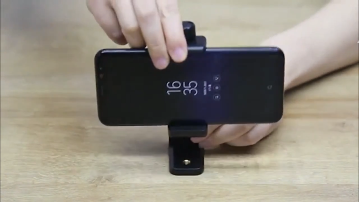 INFINITY 360° Rotatable Mobile Phone Mount Holder with Standard Screw – Universal Adapter for Ring Light, Camcorder, and Tripods (No Tripod Included)